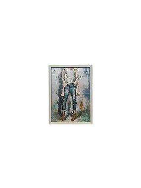 Greenbox Art Mini Framed Canvas Print Artist Donna West Retails $44